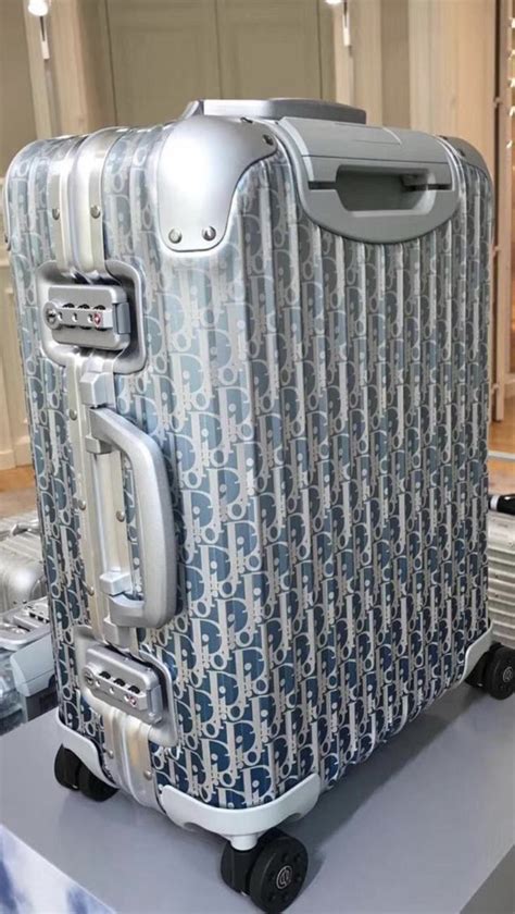 rimowa dior luggage